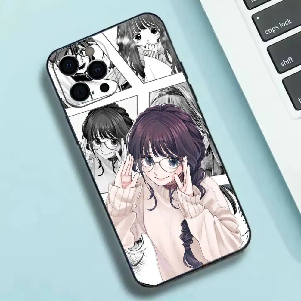 Coque de téléphone The F-Fragrante Flower Blooms with Dignity pour iPhone 17,16,15,14,13,12,11 X XR Plus, coque noire en Silicone souple