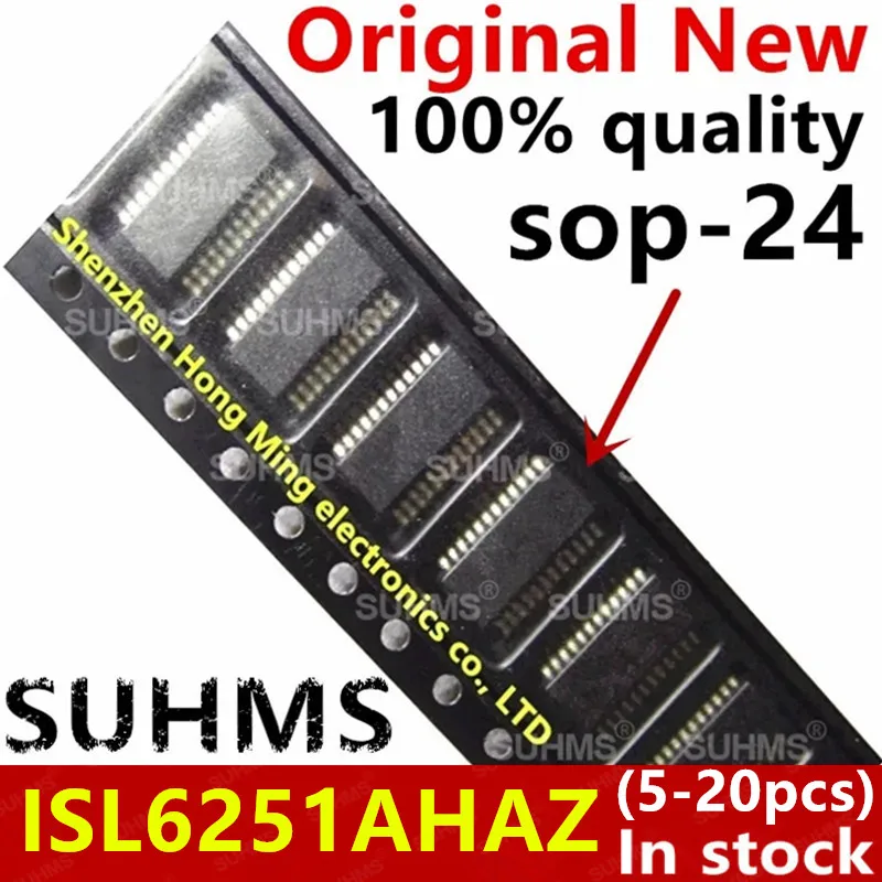 (5-20 個) 100% 新 ISL6251AHAZ ISL6251 AHAZ sop-24 チップセット