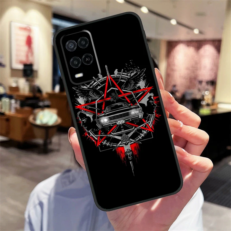 Supernatural TV Show Case For OPPO Find X5 Pro X3 Lite A15 A16 A52 A72 A5 A9 A31 A53 A83 A93 A94 A74 A54 Cover