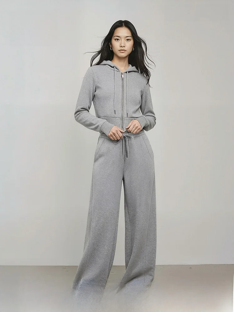 

Женские спортивные брюки H&M на флисовой подкладке для активного отдыха, модные теплые леггинсы с эффектом сохранения тепла