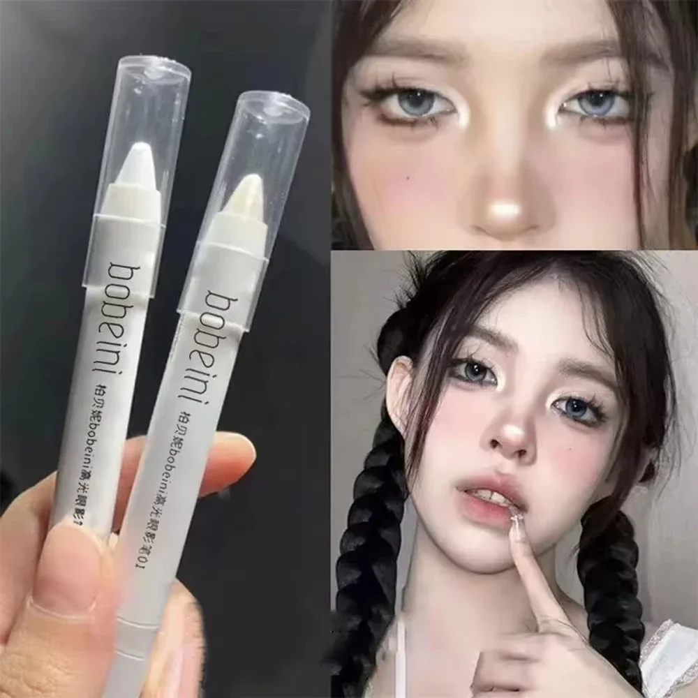 Highlighter Silkworm Pen Pearlescent Matte Burst Eyeshadow Pencil Eye Makeup Long-lasting Pearlescent Stick