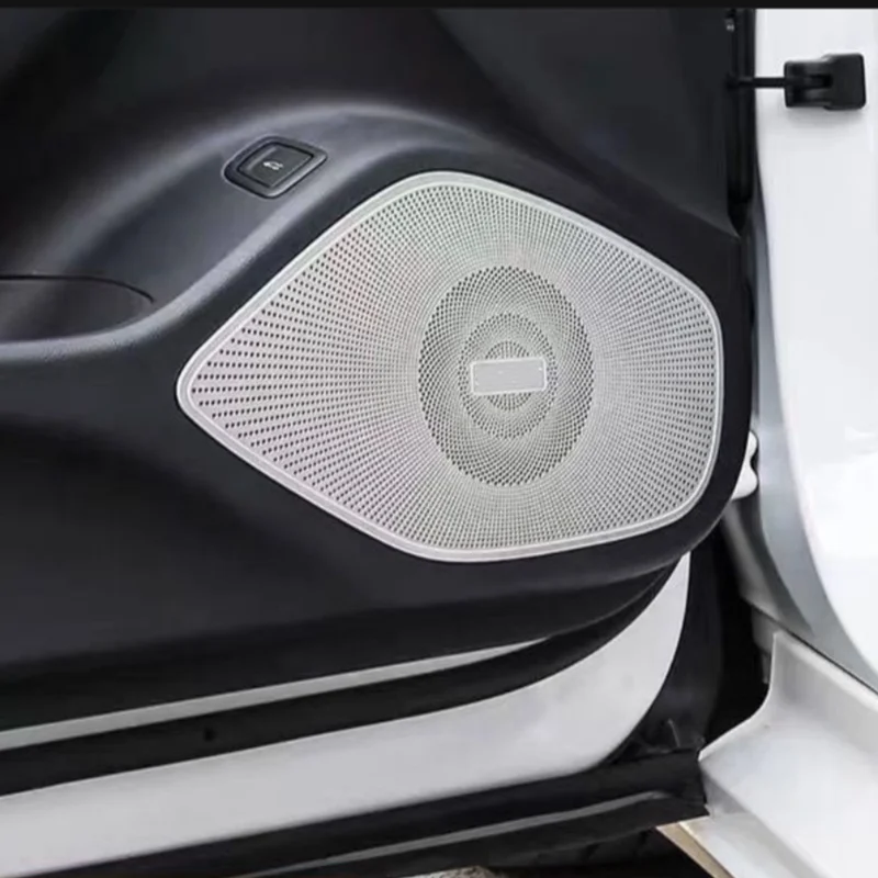 Fit For Cadillac CT5 2020-2024 Instrument panel horn cover Door speaker cover Stainless steel interior trim accessories for cars
