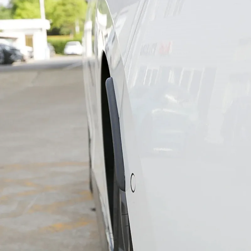 

For Volkswagen Golf 8 2020-22 ABS Black Car Fender Flares Mud Flaps Arch Wheel Eyebrow Lips Strips Trim Sticker Car Accessories