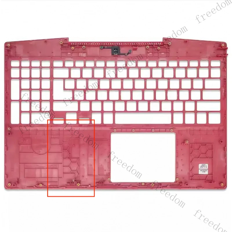 HTS  For  Dell G3 3500 Black Palmrest Cover Red Backside Laptop Repair Unit