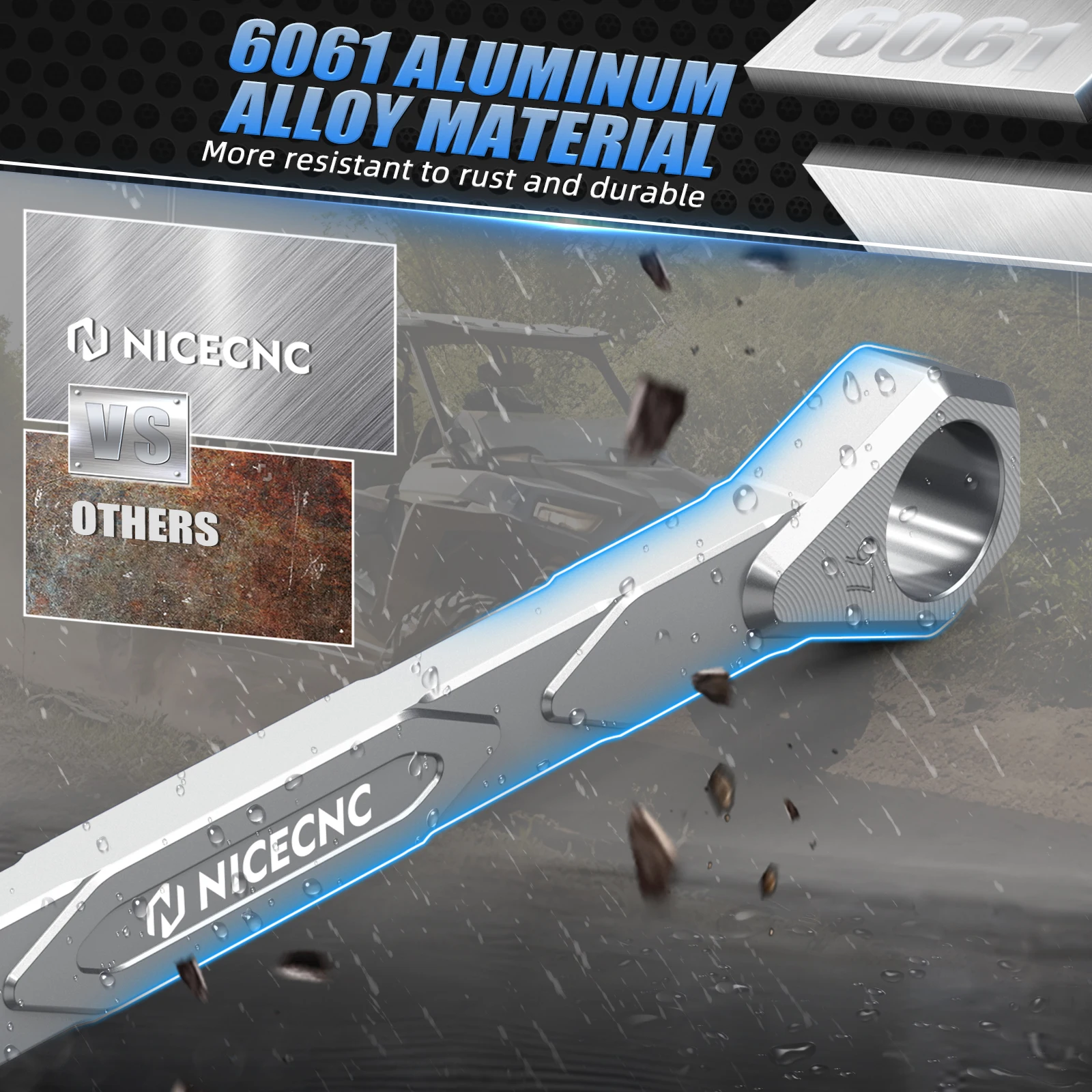 Verbessertes Kupplungsausrichtungswerkzeug für Polaris Ranger RZR 570 2014–2016 570 Ranger Crew UTV Sportsman ACE 6061 Aluminiumlegierung – Detail 11