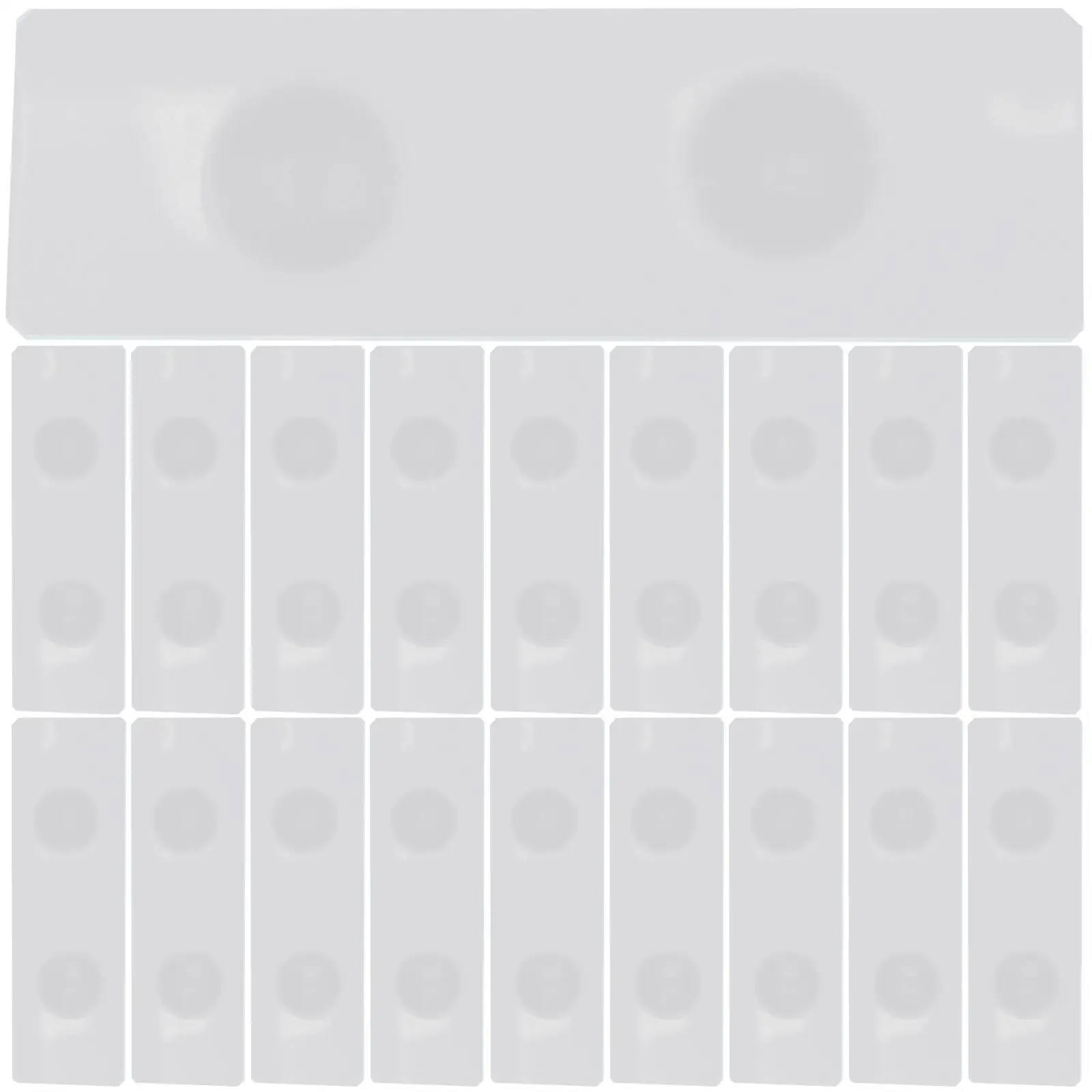 Plant Specimen Seal Concave Slide Glass Microscope Slides for Specimens Portable Child