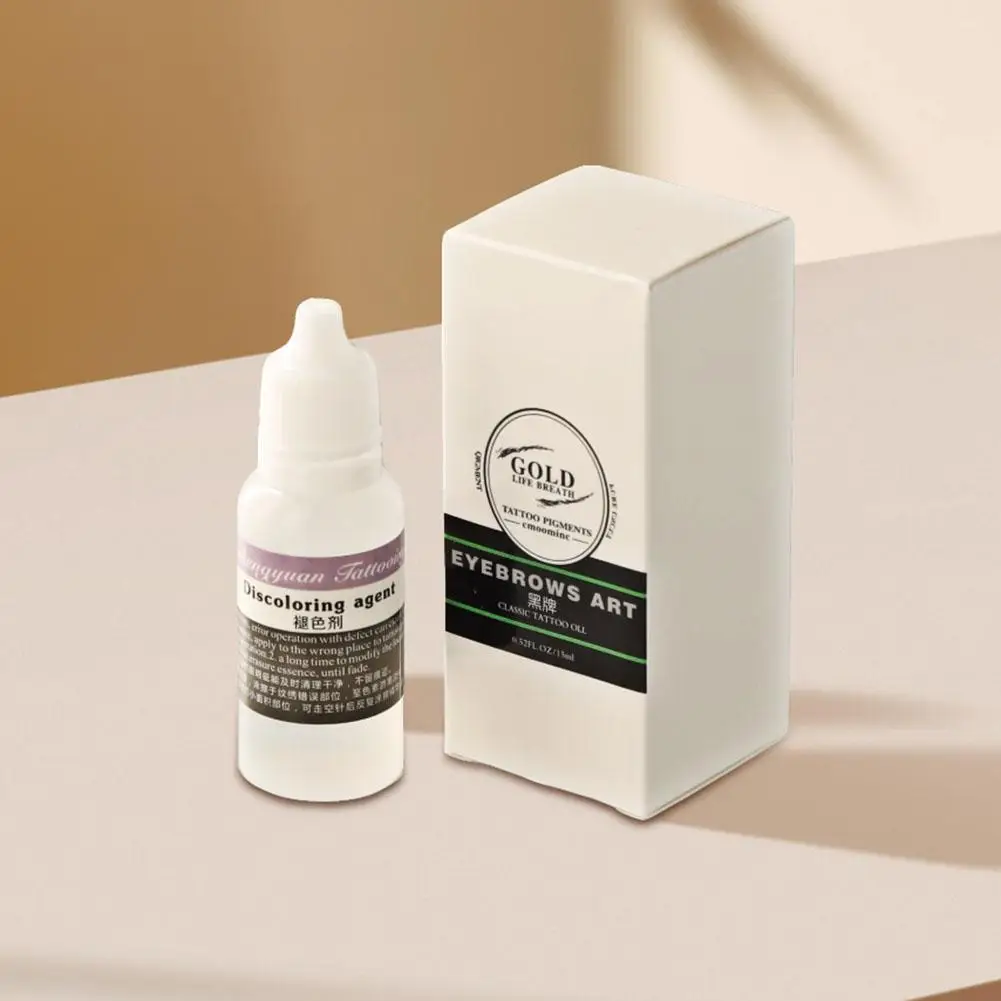 Painless Tattoo Remover & Fading Agent, Tattoo Removal Oil to Effectively & Gradually Fade Tattoos,Eyebrow Color Remover Agent image 2