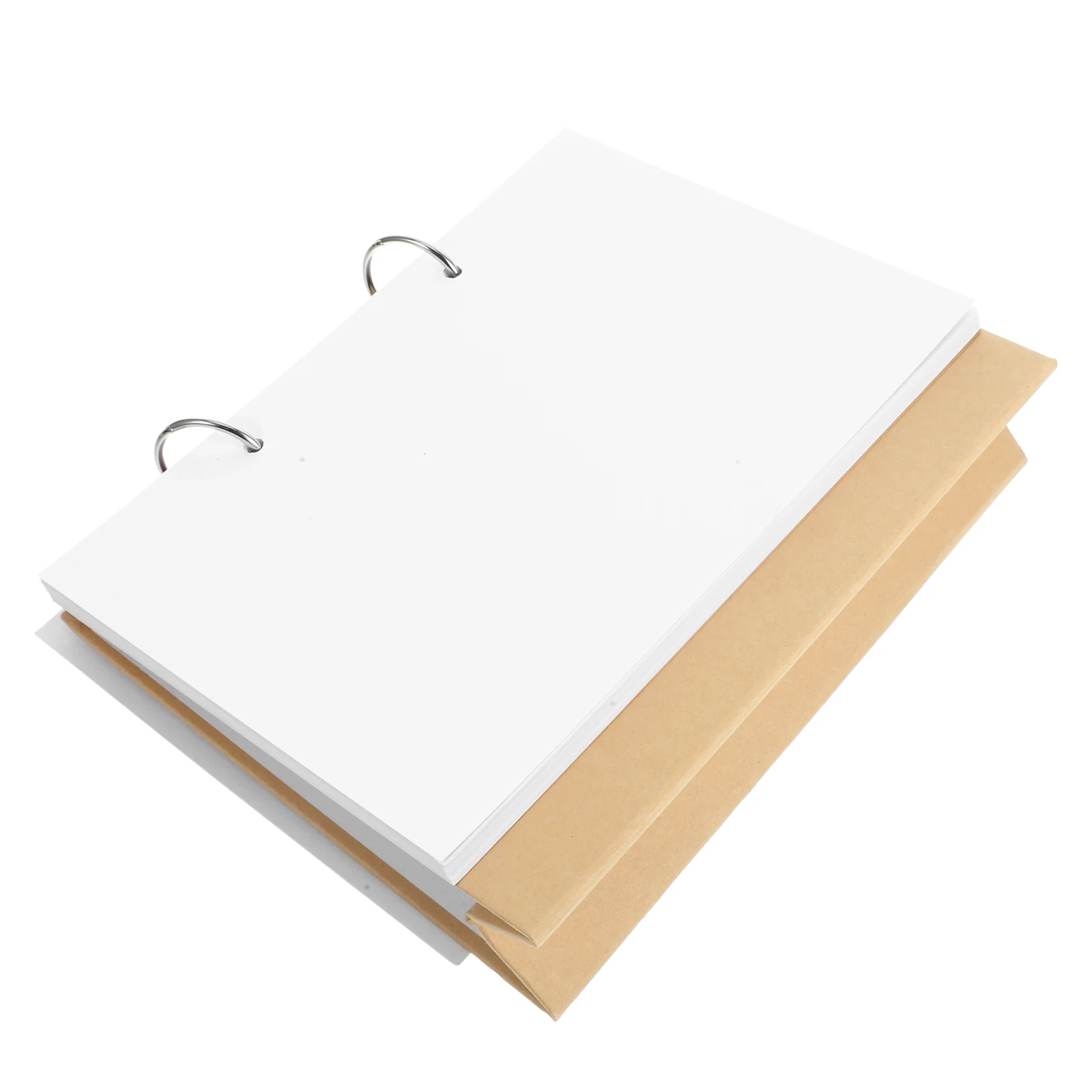 

Detachable Blank A5 Desk Calendar Office Diy Flip Binder Memo Pad Decorative Hand Drawing Wall Khaki Standing Planner Graffiti