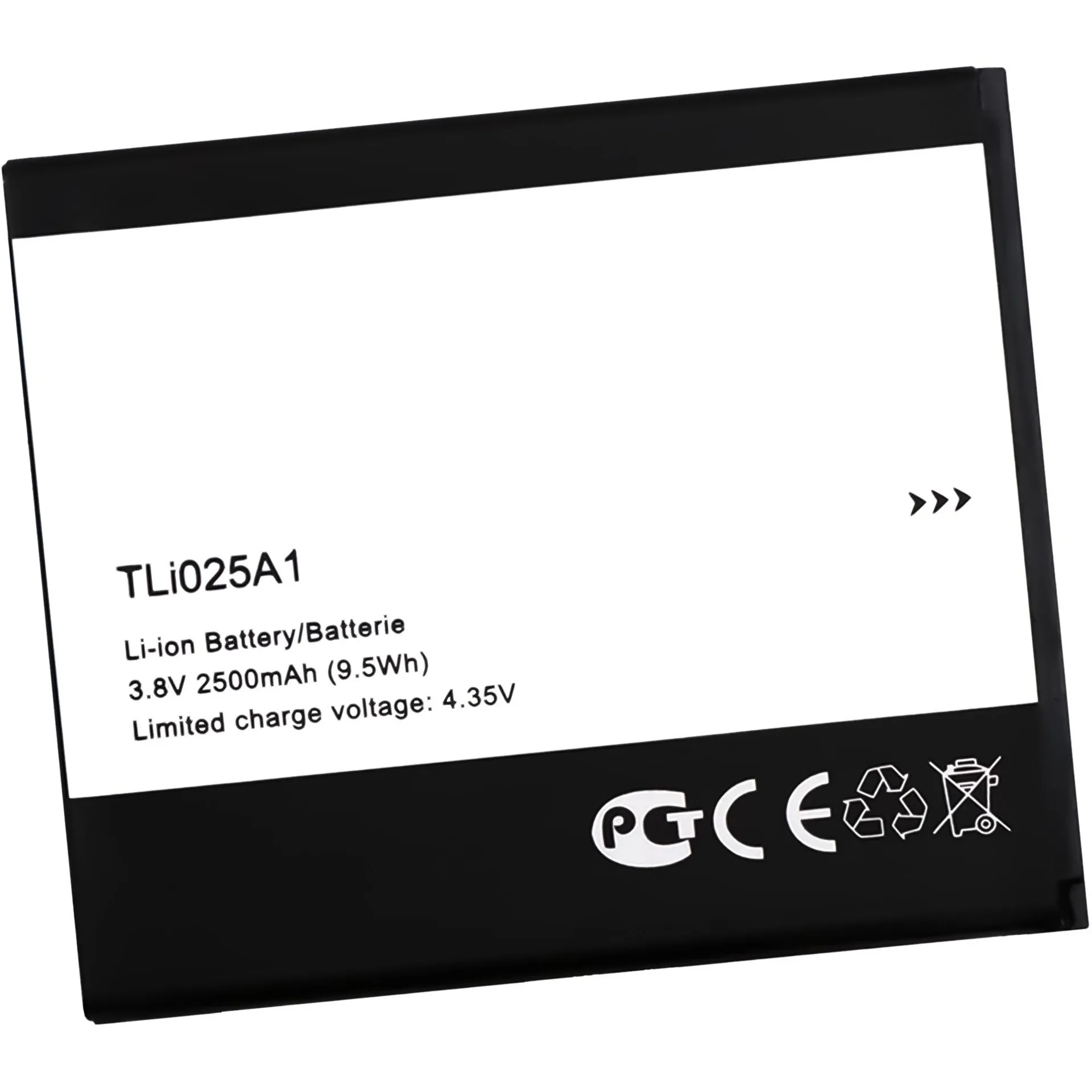 TLi025A1  Replacement Battery For Alcatel Pop4 5051X 5051D High Quality Mobile Phone 2500mAh Lithium Latest Batteries