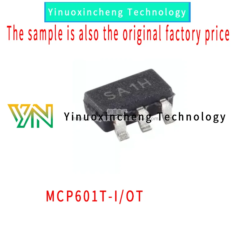 

10PCS/LOT Original genuine MCP601T-I/OT SOT-23-5 silk screen printed SA * * single power CMOS operational amplifier chip