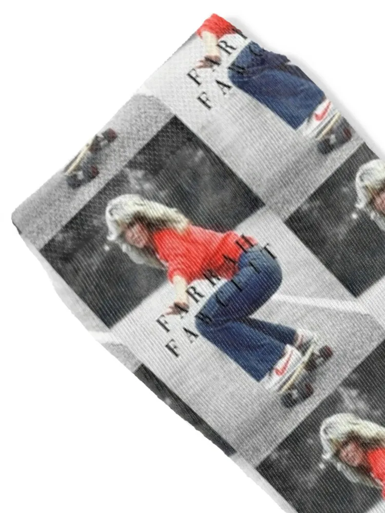 Farrah Fawcett poster Socks short fashionable winter Crossfit Man Socks Women's