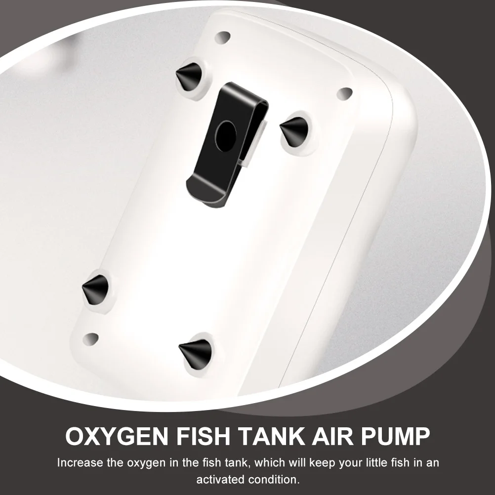 

Aerobic Water Pump Fish Oxygen Aquarium Accessories Powerful Air Tank Supplies Silent Silica Gel Travel