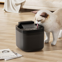 3L USB Pet Water Fountain with Pump & Filter Anti-Dry Burning Cat Water Dispenser Auto Recirculating Pet Water Flow Drinker