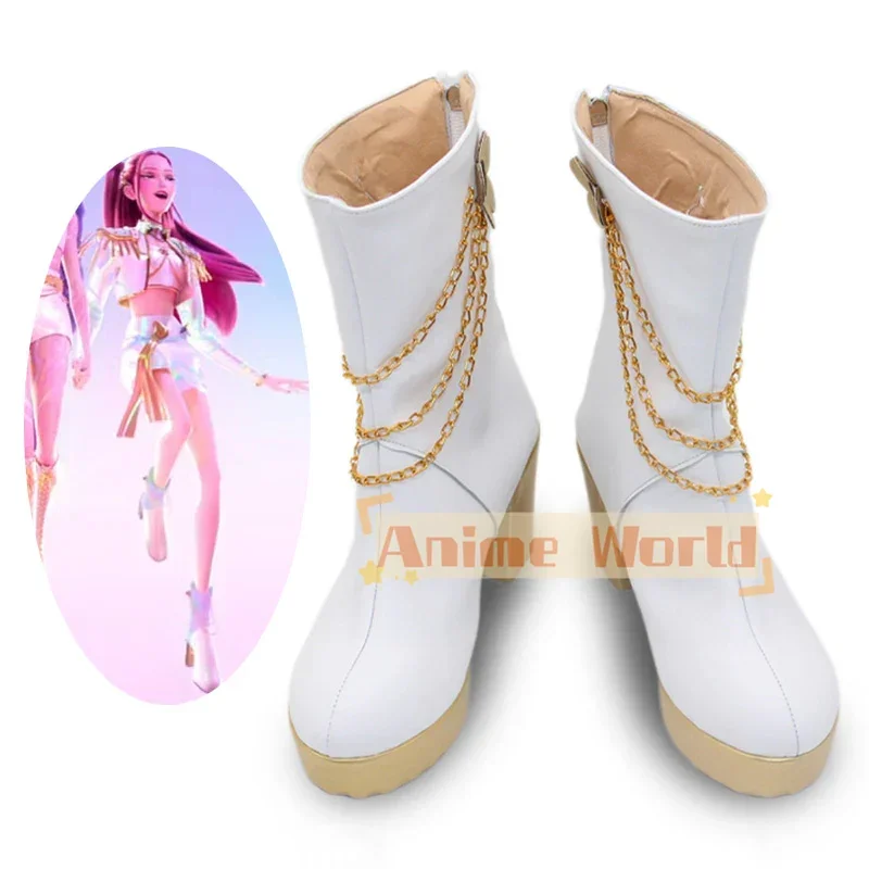 

KPop Demon Hunters HUNTR/X Mira Cosplay Shoes Halloween Carnival Boots Custom Made