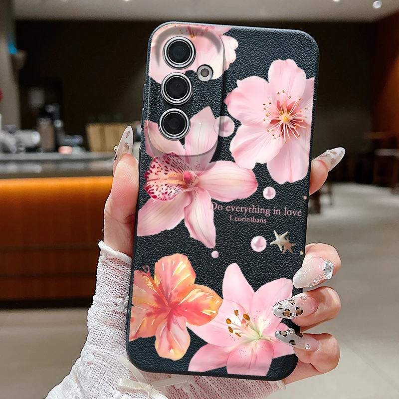 حافظة لهاتف سامسونج جالاكسي A56 A36 A26 A16 5G A17 A55 A35 A15 A54 S21 FE S22 S23 S24 Plus S25 Ultra S25 Edge Capa