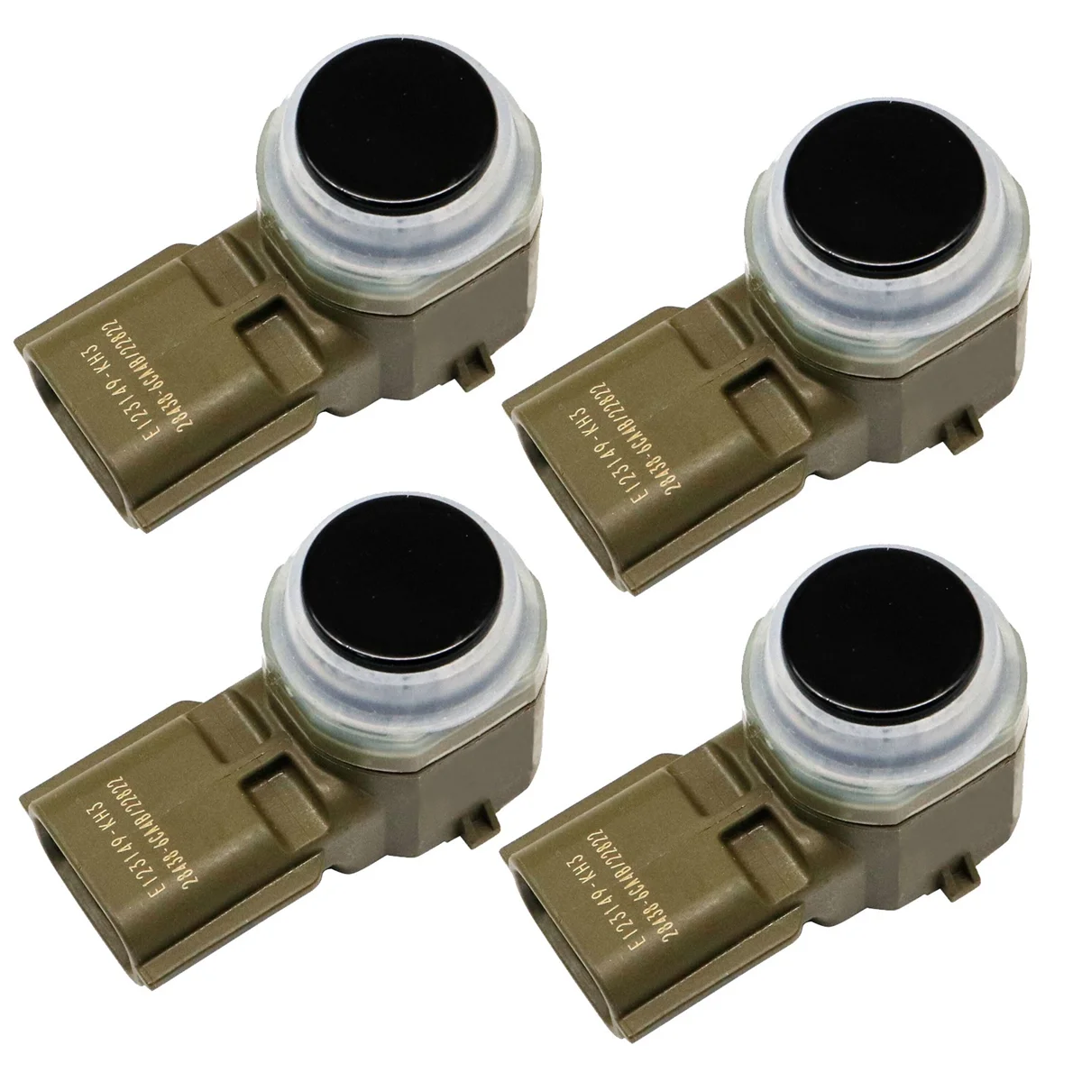 4Pcs Car PDC Parking Radar Sensor 28438-6CA4B for Nissan Altima Maxima Murano 2019-2023 Reverse Aid Sensor 284386CA4B