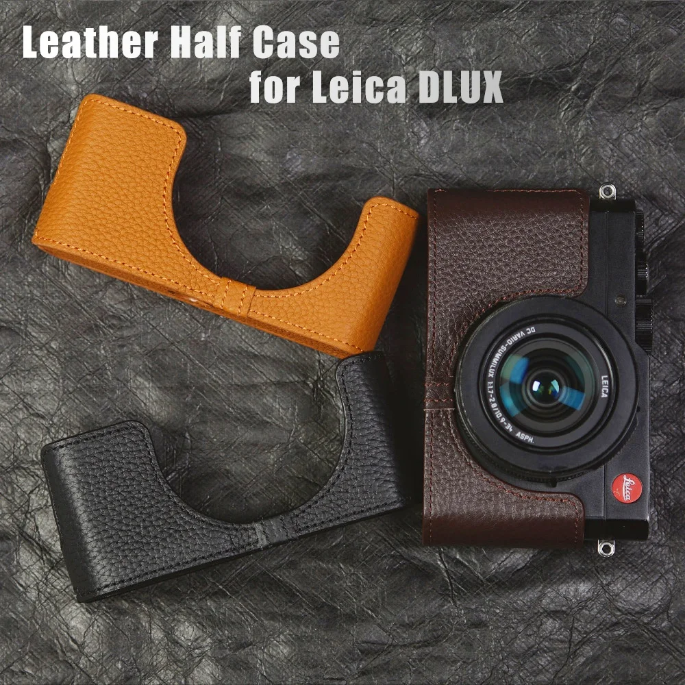 For Leica DLUX Case/For Nikon FM3A FM FM2N FE FE2 FM2 Case Camera Genuine Leather Bag Camera Bag Photography Accessories