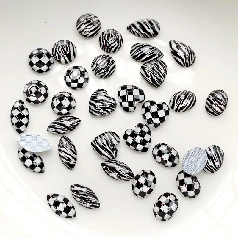 DIY water drop/round/Heart resin Rhinestone flat back nail art decorations  wedding decoration  scrapbooking 100pcs/lot