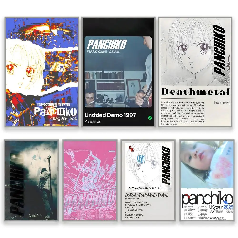 P-Panchiko Deathmetal Wandkunst Bild Raumdekoration Wandkunstdrucke Poster