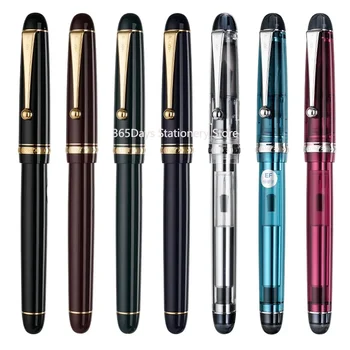 Japonya Orijinal Pilot Özel 74 Şeffaf 14 k Altın dolma kalem Iş Ofis Erkek Kadın Hediye Mr FKK-1-NC Yazma Malzemeleri