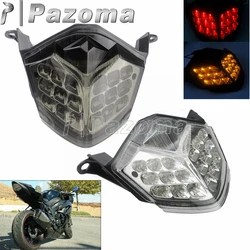 Motorcycle LED Taillight Integrated Tail Light For Kawasaki Z750 Z1000 2007-2012 Rear Stop Brake Light w/ Turn Signal Lamp