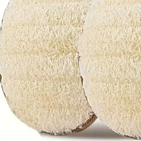 

Natural Loofah Body Scrubber Soft Exfoliating Sponge Shower Brush Cleaner Pad Skin Care Tool for Bath