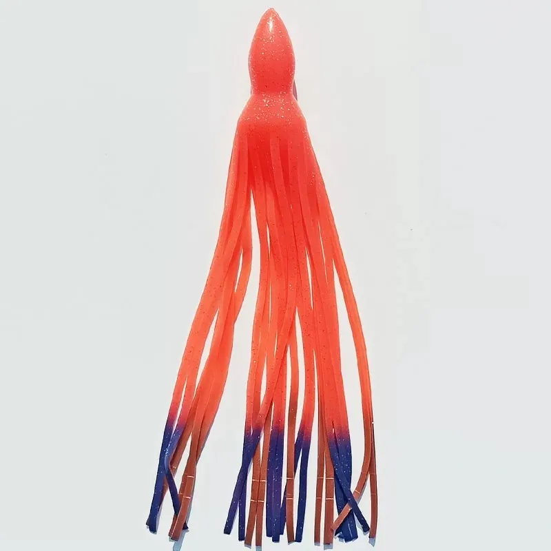 6pcs 32cm Replacement Octopus Skirts for Trolling Lures skirt octopus soft fishing Rigged skirt Marlin Tuna Pakula game fishing - view 4