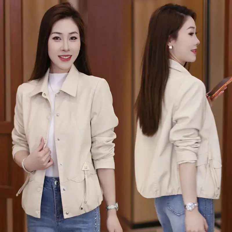 New Loose Jackets Slimming February August Wear Outwear Female Short Fashion Coats Women Spring Autumn Joker Outcoat Ladies Tops
