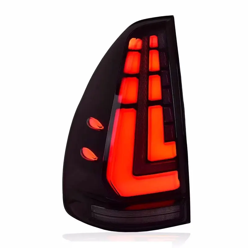 LED Tail Light Rear Lamp For 2003-2009 Toyota Land Cruiser Prado автомобильные товары Rear Lamp Hella LED Lights Car Accessories