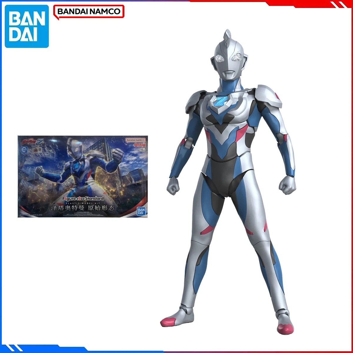 

Genuine Bandai Original Ultraman Figure Model Kits Figure-rise Standard Anime Figures Ultraman Z Original Action Model Toys Gift