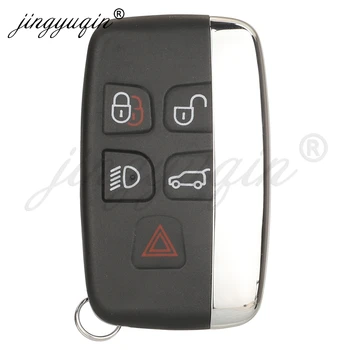 Jingyuqin Für Jaguar Freelander XFL XE XJ Fit Land Rover Range Rover Sport Evoque Discovery 4 Smart Remote Auto Schlüssel Shell 5 taste