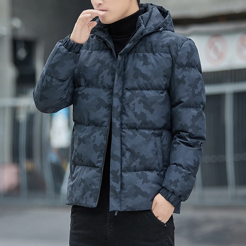 Men Winter Warm Parkas 2024 Fashio Windproof Coat Streetwear Oversized Hip Hop Jacket Outwear