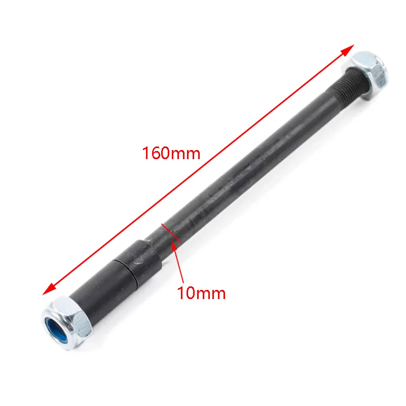 For 10 Inch 8 intch Wheels Rims Tires Tubes Motorcycle Parts Wheel Axle Front 10X100mm 10X160MM Electric Scooter