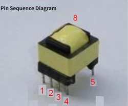 50Pcs EE10-A1 Switching Power Supply High Frequency Transformer 220V to 5-12V Maximum Output 3W