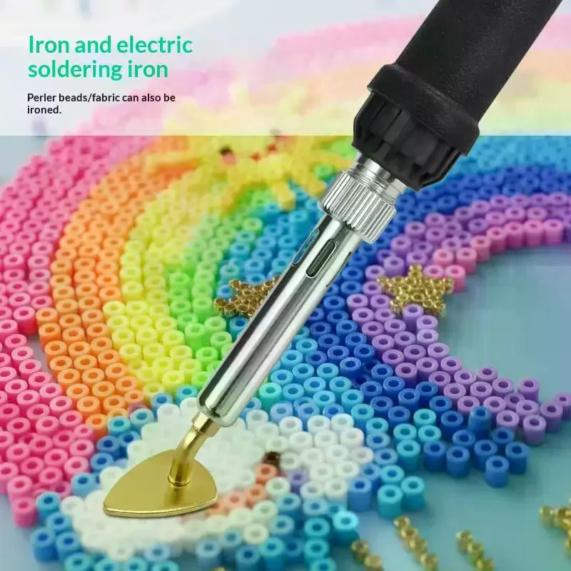 60W Adjustable Digital Soldering Iron Rapid Heating Mini Electric Iron Hand Tool For Wool Felt Shaping Handmade DIY Crafts