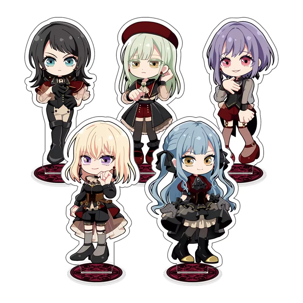 

Anime BanG Dream! Ave Mujica 10cm Acrylic Stand Mortis Oblivionis Doloris Amoris Timoris Model Plate Desk Decor Gift