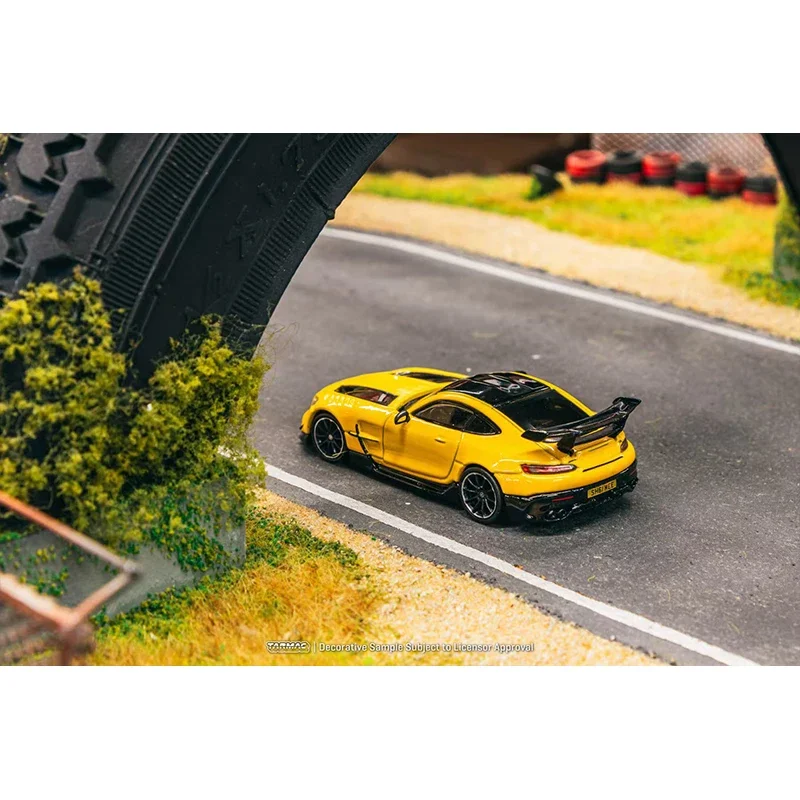 Vorverkauf Asphalt arbeitet 1:64 amggt schwarz Serie shmee150 Druckguss Auto Modell Sammlung Miniatur Spielzeug tw