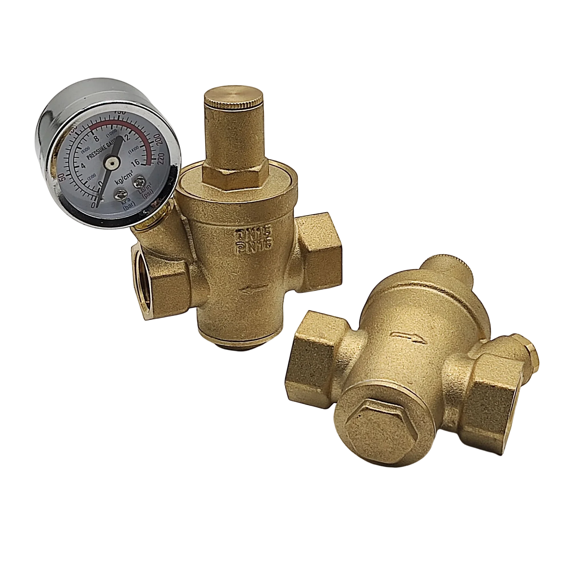 Wailing Adjustable Piston Brass Pressure Regulator Reducing Valve