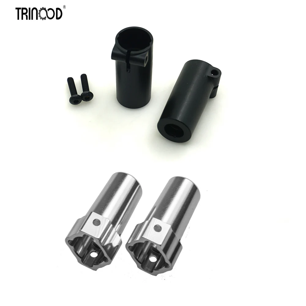 TRINOOD  Rear Knuckles Cup Rear Axle Adapters Rear Axle Lockout for AXIAL SCX10 1/10 RC Crawler car Upgrade Parts