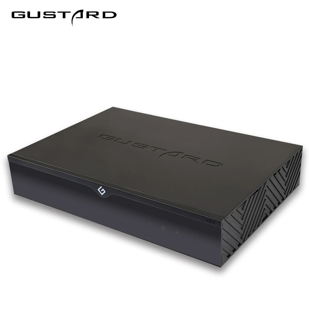 GUSTARD DAC-R30 جهاز فك ترميز شبكة الصوت الرقمي HIFI 27 بت R2R منفصل تمامًا مع ساعة OCXO مدمجة DSD1024