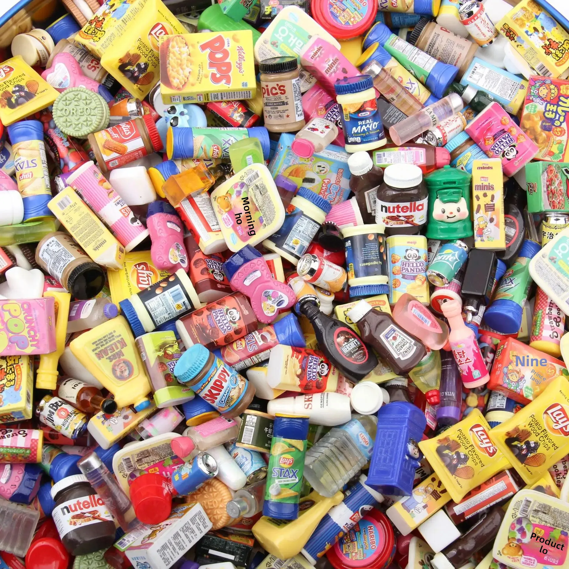 Giocattolo fai-da-te in miniatura Gioco con il cibo Bevanda simulata Comodo negozio di accessori per il gioco di immaginazione dei bambini dalla Cina