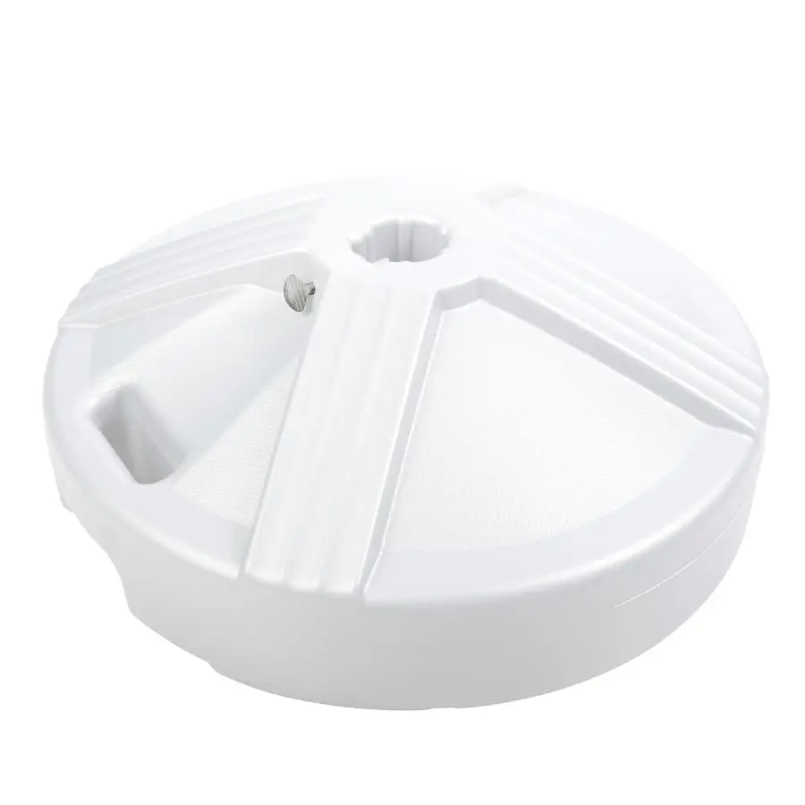 

Weight Durable 50 Pound Umbrella Base Designed to be Used with a Patio Table