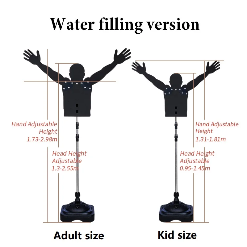 Professional Basketball Defender Dummy Movable Arm EVA-Stainless Steel Adult Kid Sizes