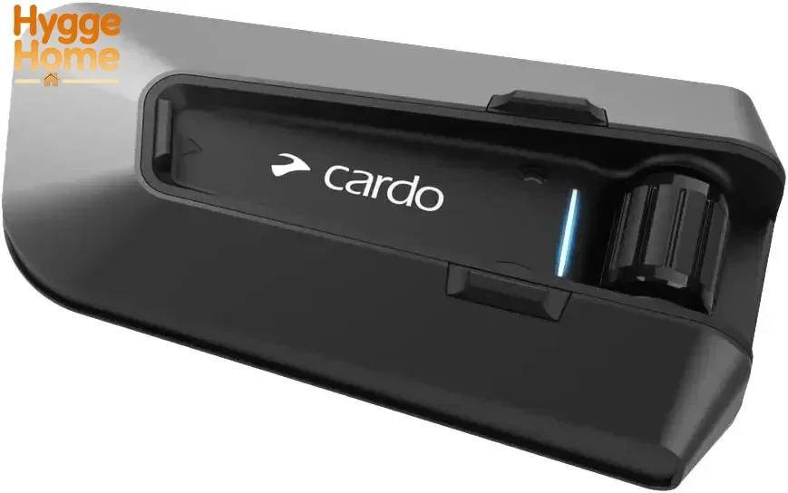 Sistema de Comunicación Bluetooth para Motocicleta Cardo PACKTALK Edge, Auriculares Intercomunicadores - Paquete Individual, Negro