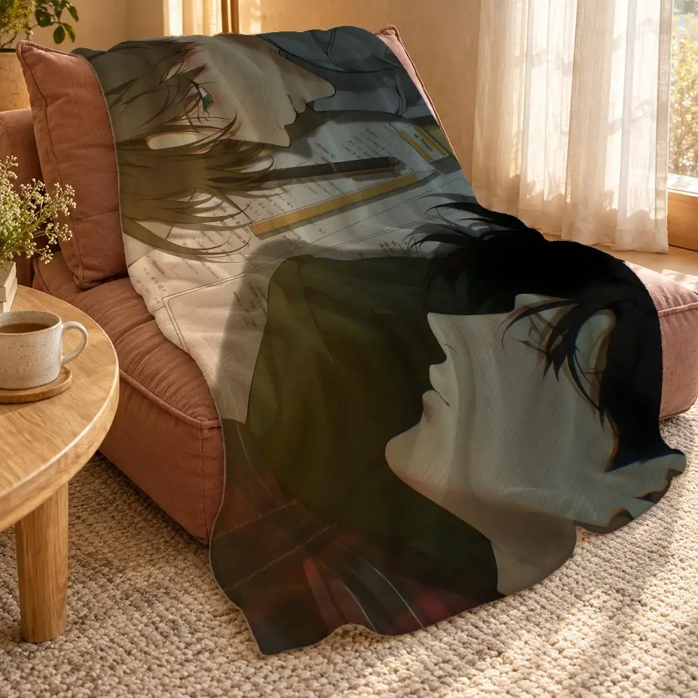 Lost In The Cloud Throw Double Sided Flannel Throw Blanket Soft Travel Camping Sofa Bed Home