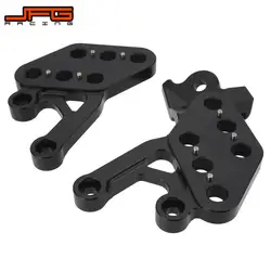 Motorcycle CNC 7075 Aluminum Foot Peg Footpeg Lowering Move backward Kit Bracket Extenders For Surron Sur-Ron Sur Ron X S L1E