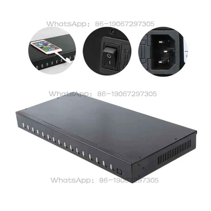 Dedicated for Charging 16 Port USB Charging Station 2.1A with Track  Charger