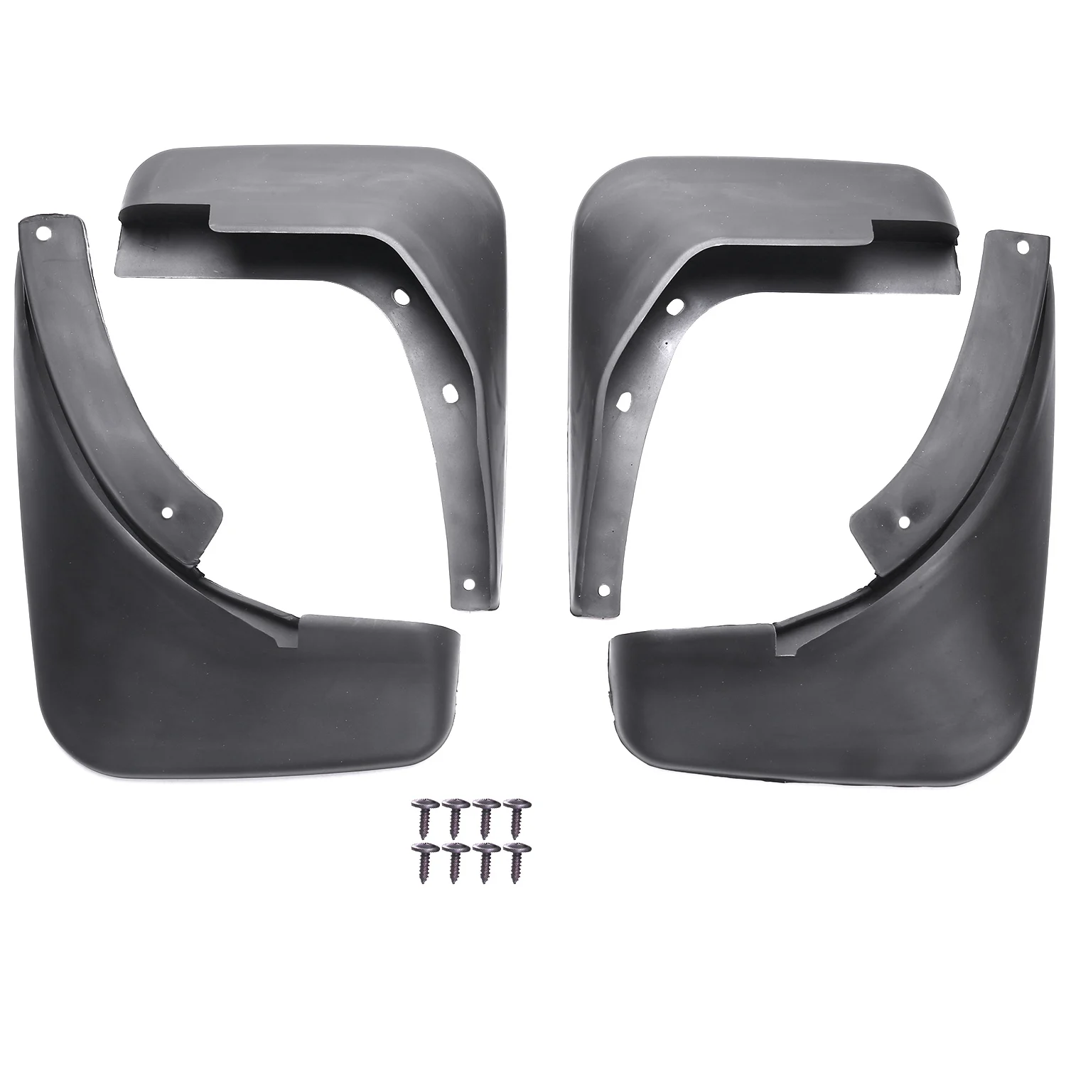 

4Pcs Car Fender Mud Flaps Splash Guards Auto Mudflap Mudguard