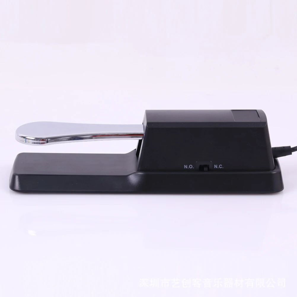 Classic Alloy Sustain Pedal For Keyboard Piano Digital Instruments Non-Slip Rustproof Half-Pedal Compatible With Yamaha view 3