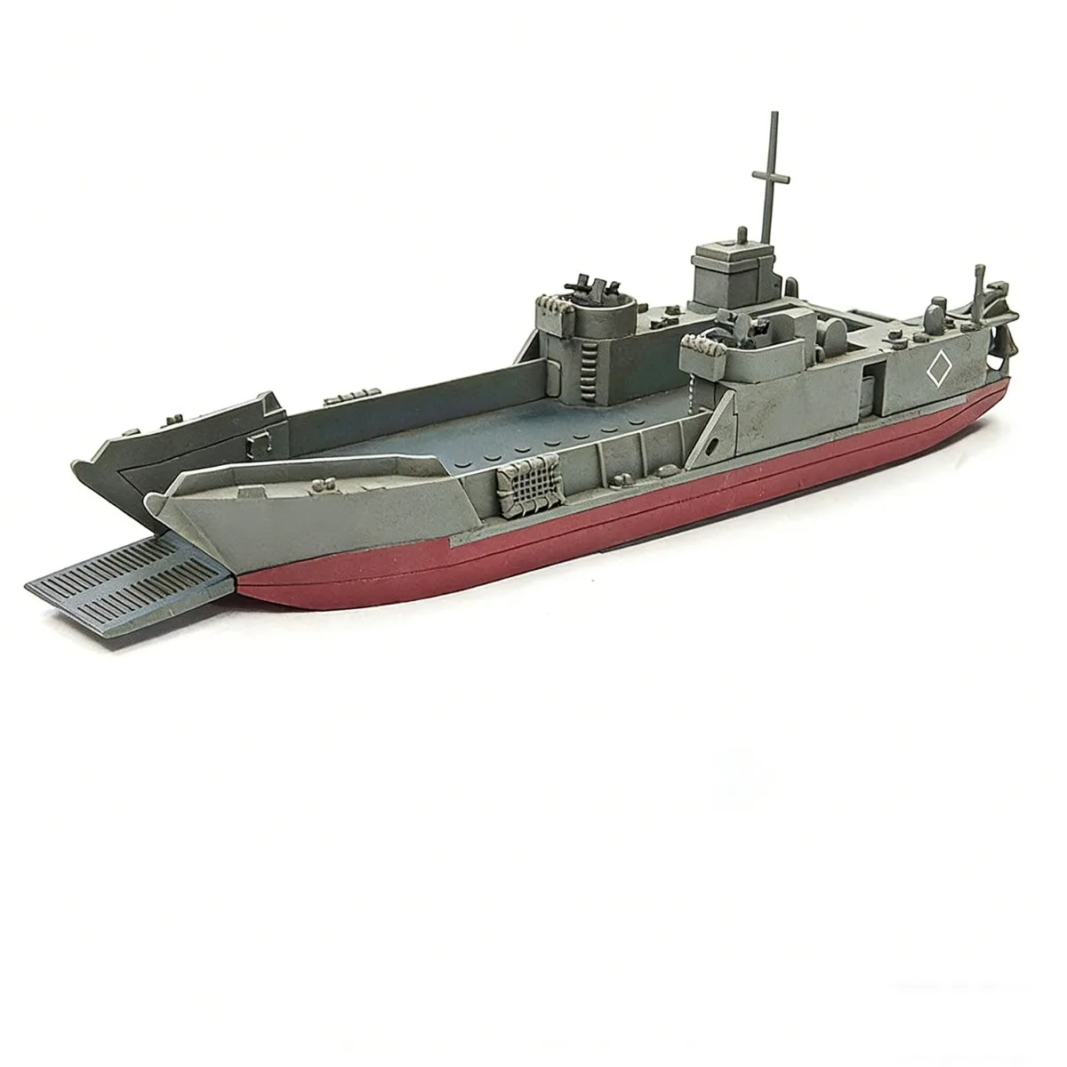 

1/350 LCT-501 Class Tank Landing Craft Assembly Model Made of Plastic Ships Static Model Ship Toy Ornament Warship Model